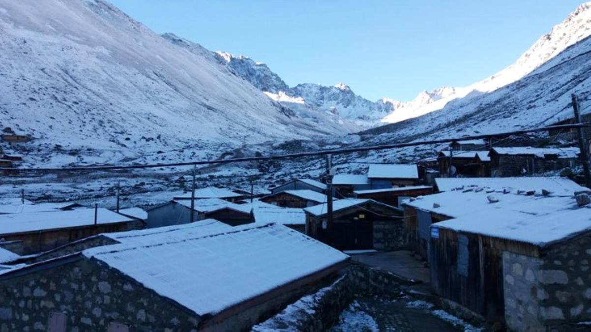 Rize'ye Haziran ayında kar yağdı