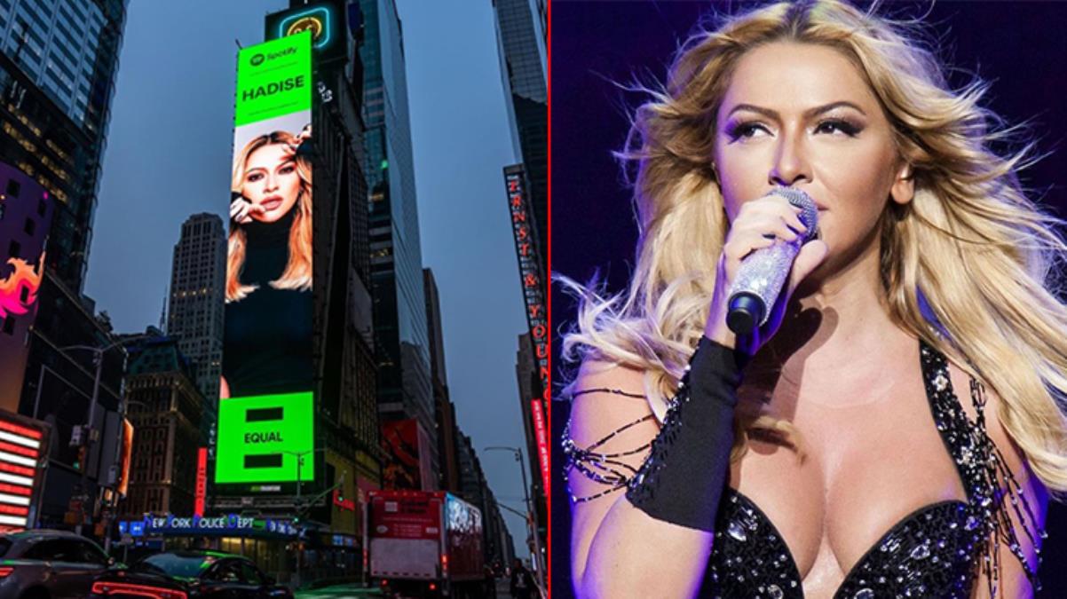 Hadise'nin New York Times sevinci