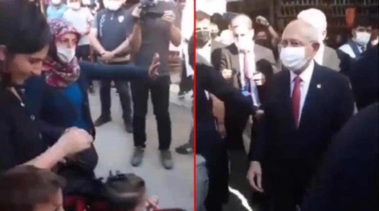Kılıçdaroğlu'na tepki gösteren kadın konuştu