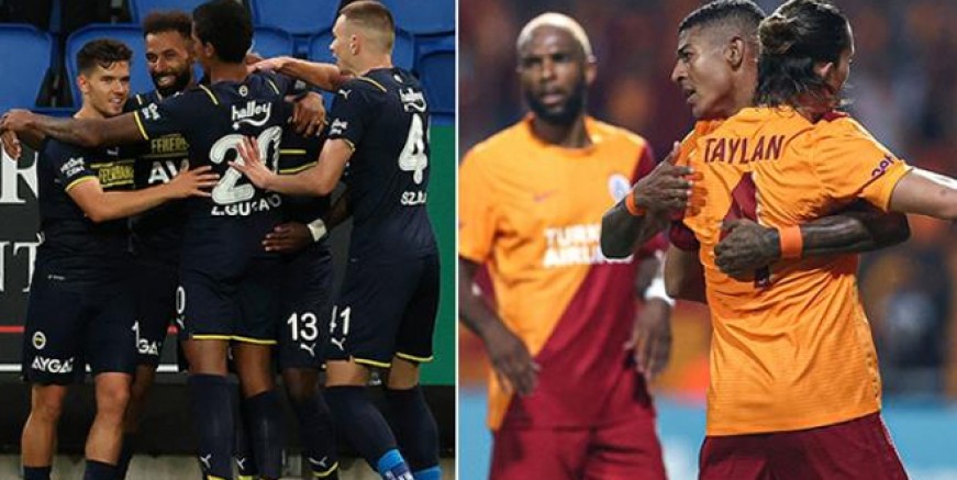 İşte Fenerbahce ve Galatasaray'ın rakipleri