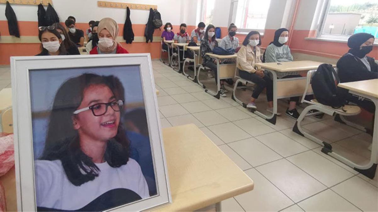 Maganda kurbanı Büşra'nın sınıfında duygusal anlar!