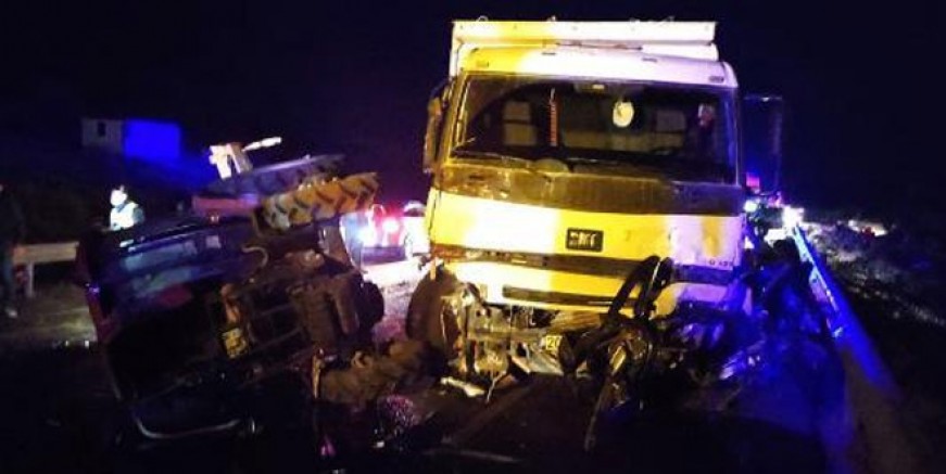 Burdur'da katliam gibi kaza; 5 ölü