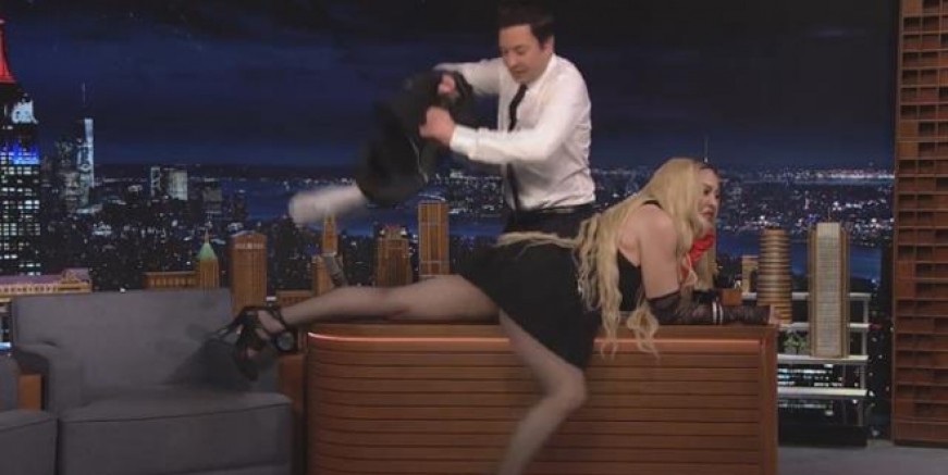Madonna'dan olay hareket!