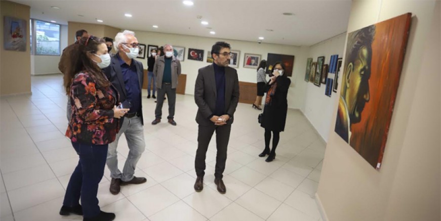 Ata’ya Saygı sergisi Kartal'da açıldı