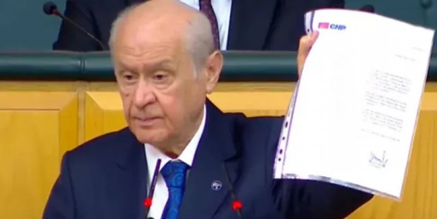 Bahçeli'den CHP'ye 'mektup' tepkisi