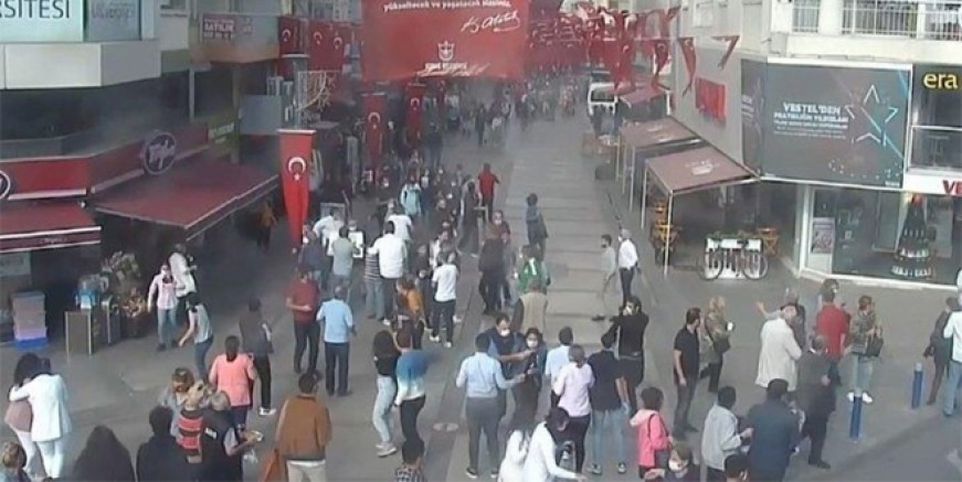 Düzce depremi kameralara böyle yansıdı