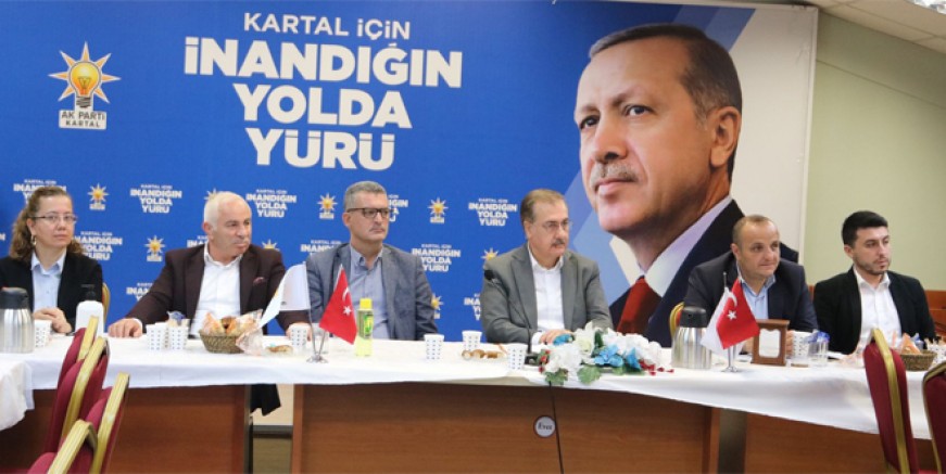 Ebubekir Taşyürek 'Kartal halkı tabutluklarda yaşıyor'