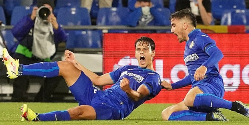 Enes Ünal Getafe'yi uçurdu
