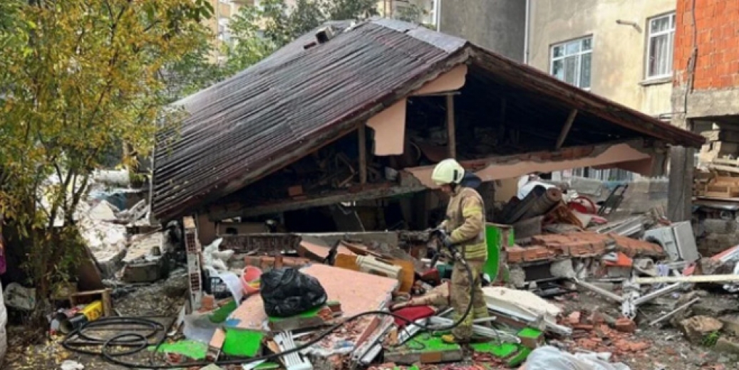 Pendik'te patlama; 1 yaralı
