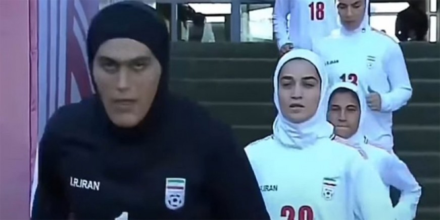 Ürdün - İran maçında erkek kaleci iddiası