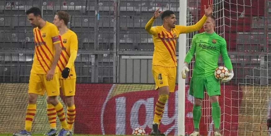 Barcelona Devler Ligi'ne veda etti