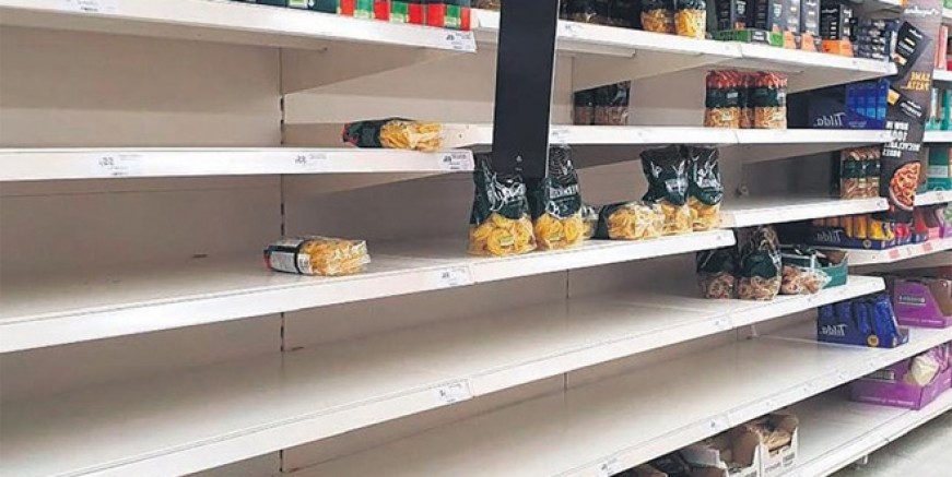 Erdoğan savaş açtı; marketçiler rafları boşalttı