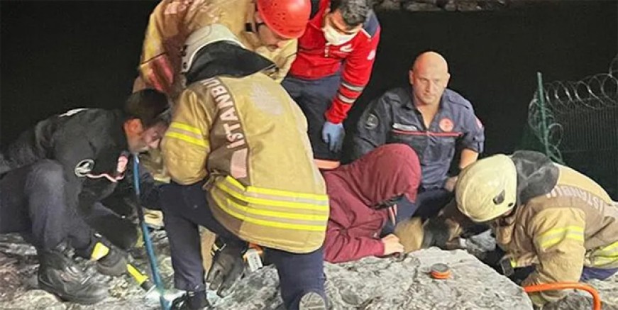 Kartal Sahili'nde görülmemiş operasyon!