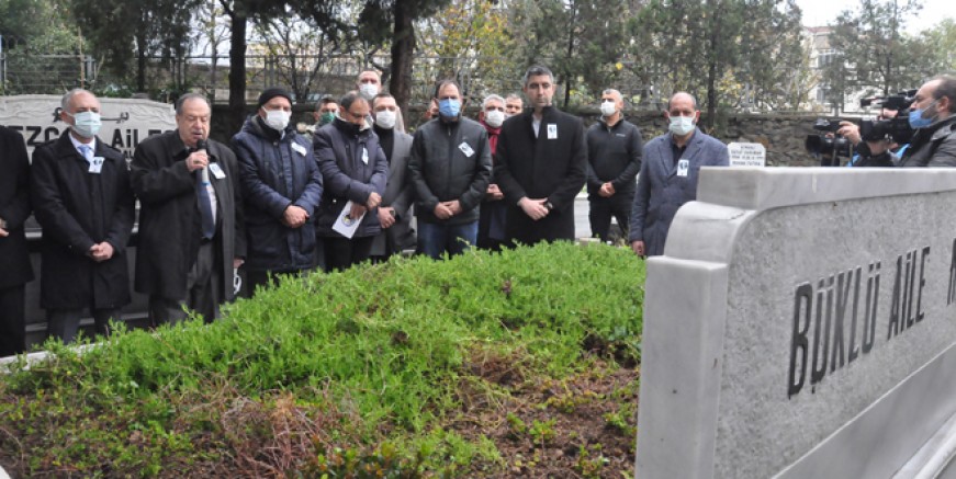 Mehmet Ali Büklü kabri başında anıldı