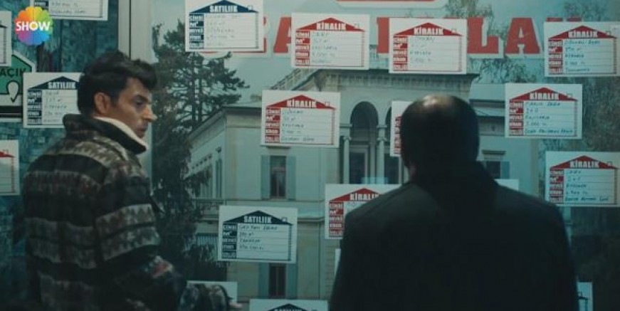 Üç Kuruş dizisinden kira göndermesi