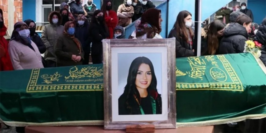 Avukat Dilara Yıldız'a hazin veda