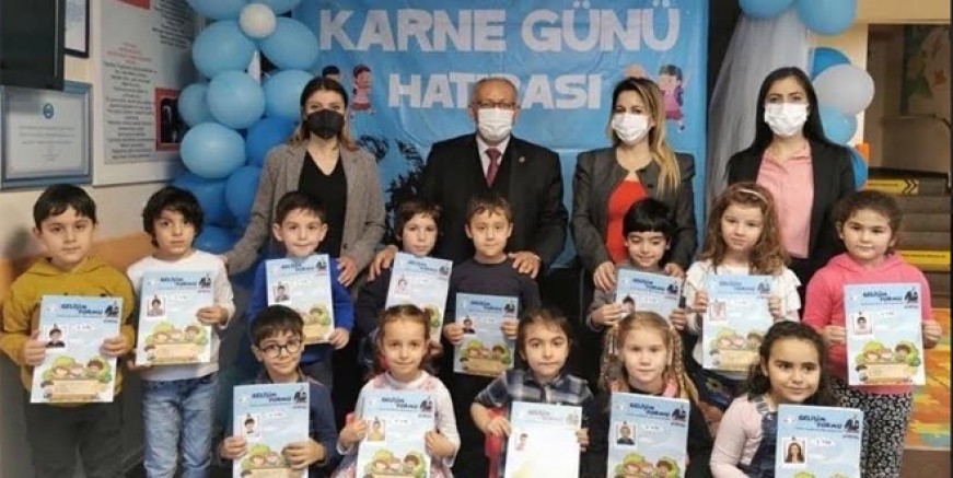 Kartal Belediyesi kreşlerinde karne sevinci