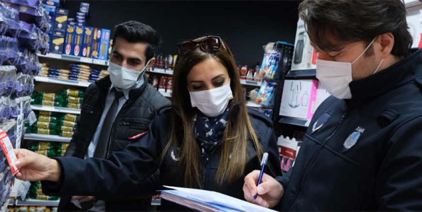 Maltepe’deki marketlerde yılbaşı denetimi