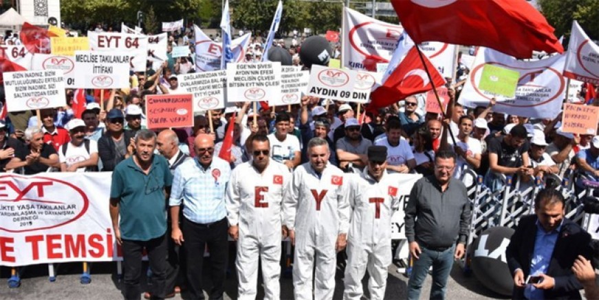 Emeklilikte Yaşa Takılanlar (EYT) için düğmeye basıldı