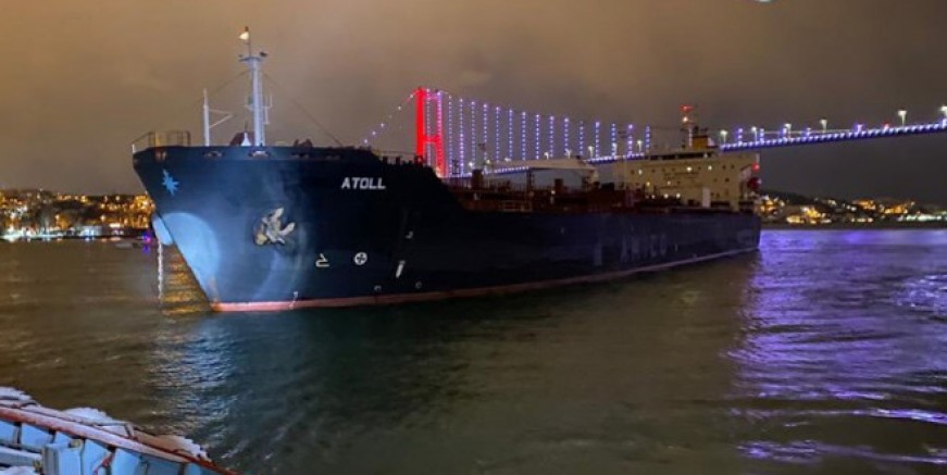 Boğaz'da sürüklenen gemi kurtarıldı