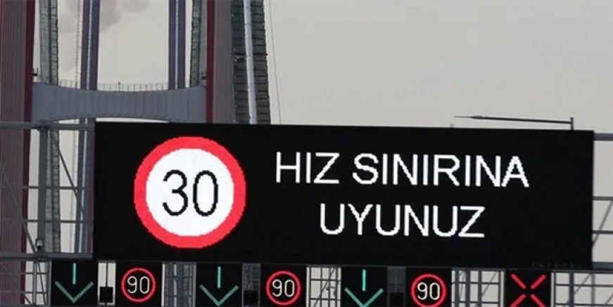 Çanakkale Köprüsü’nde hıza ‘rüzgar' ayarı