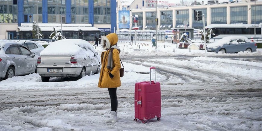 İstanbul'da otogardan çıkışlar durduruldu