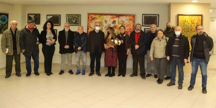 Renklerin Dili resim sergisi Kartal'da açıldı