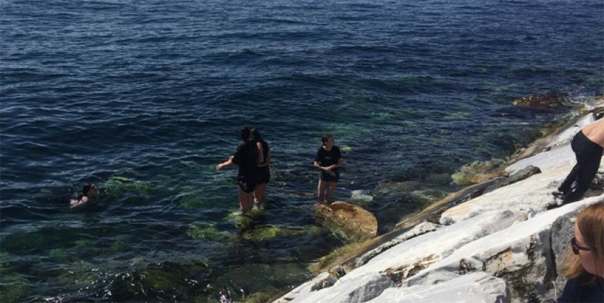 İstanbul'da deniz mevsimi açıldı