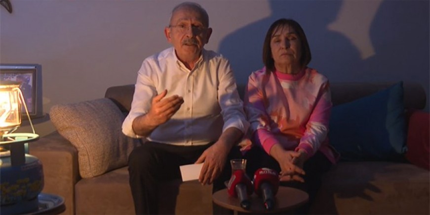 Kılıçdaroğlu gaz lambası ışığında Erdoğan'a seslendi!