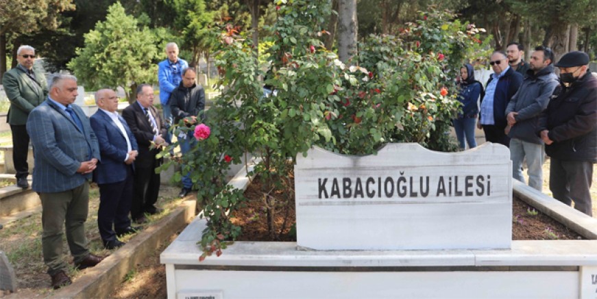 Hüseyin Kabacıoğlu kabri başında anıldı
