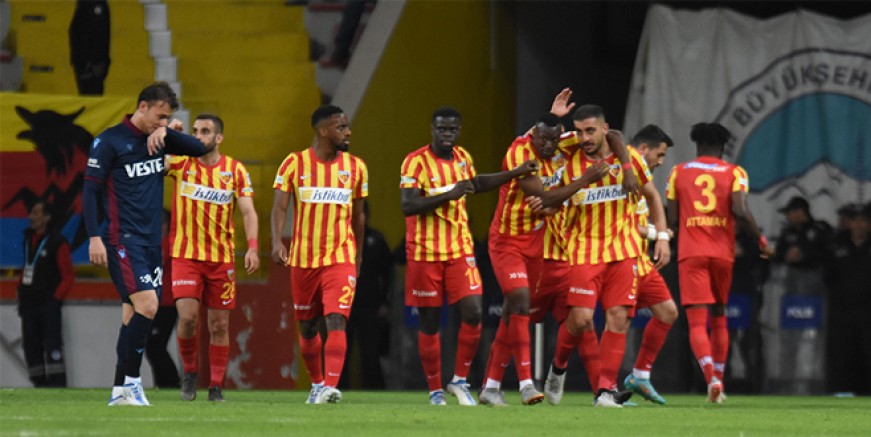 Kaysersipor Trabzonspor'u eledi