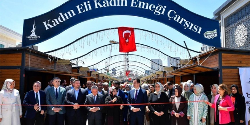 Sancaktepe'ye 'Kadın Eli, Kadın Emeği Çarşısı'