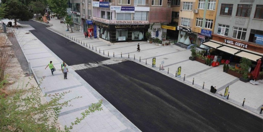 Kartal Hürriyet Caddesi yenilendi