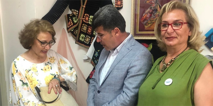 Kartallı kursiyerlerin becerileri görücüye çıktı