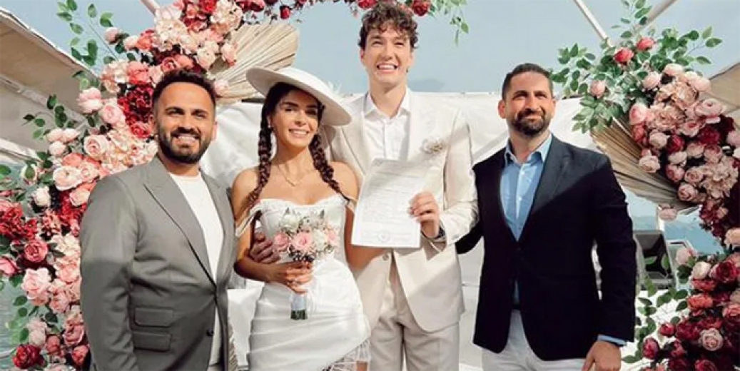 Cedi Osman ve Ebru Şahin evlendi