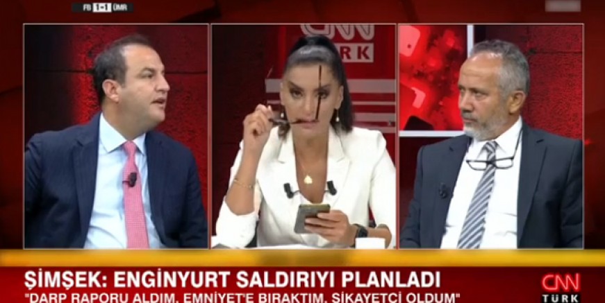 Hande Fırat canlı yayında çıldırdı