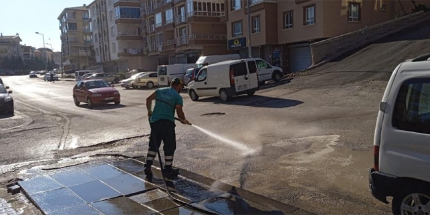 Keçiören'de selin izleri çabuk silindi