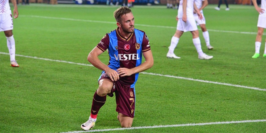 Trabzonspor'da Edin Visca şoku