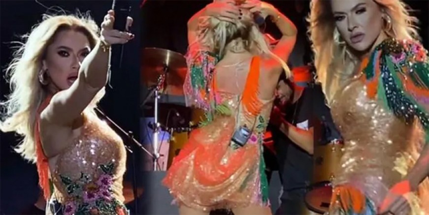 Hadise'den olay dans! Bye bye...