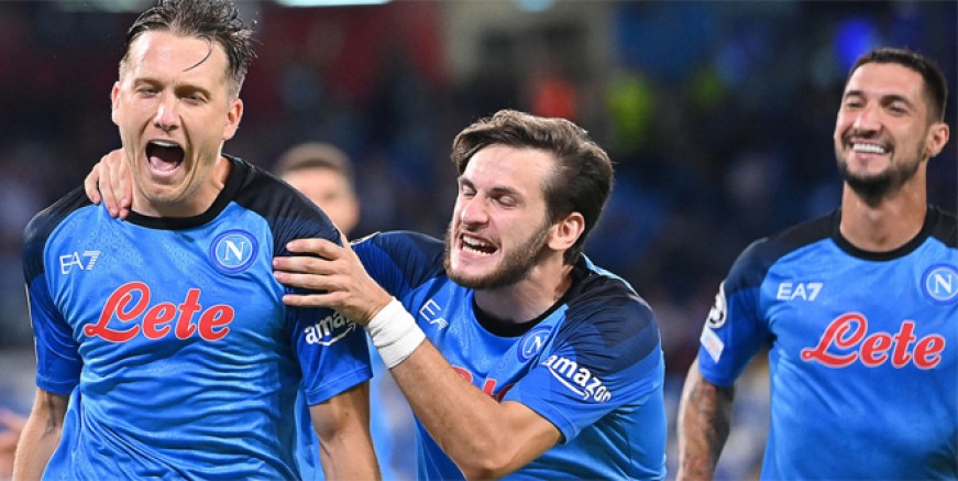 Şampiyonlar Ligi'nde Napoli fırtınası