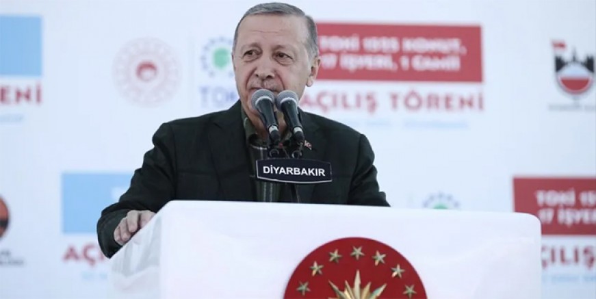 Erdoğan Diyarbakır'dan sert mesajlar verdi