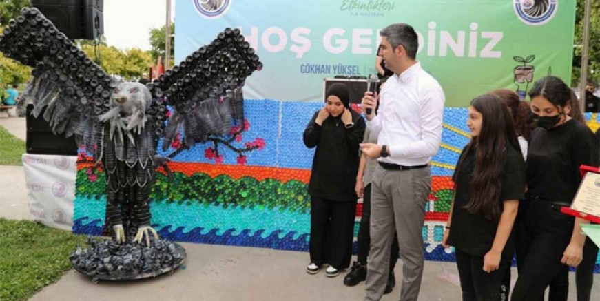 Kartal'da atıklar değerli tablolara dönüşecek!