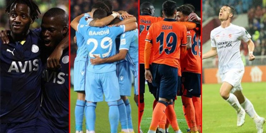 Türk takımları UEFA'da tarih yazdı!