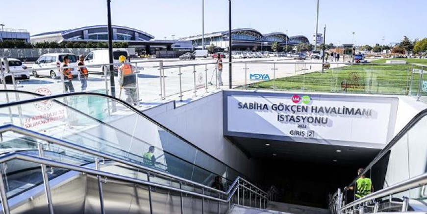 Yeni metroyla Sabiha Gökçen’e jet ulaşım