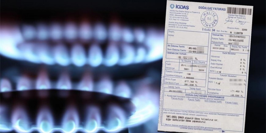 Doğalgaz faturalarında yeni dönem