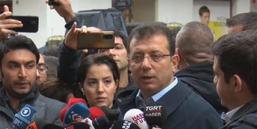 Ekrem İmamoğlu 'Taksim'de yaraları saracağız'