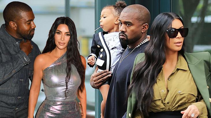 K﻿anye West ile Kim Kardashian boşandı