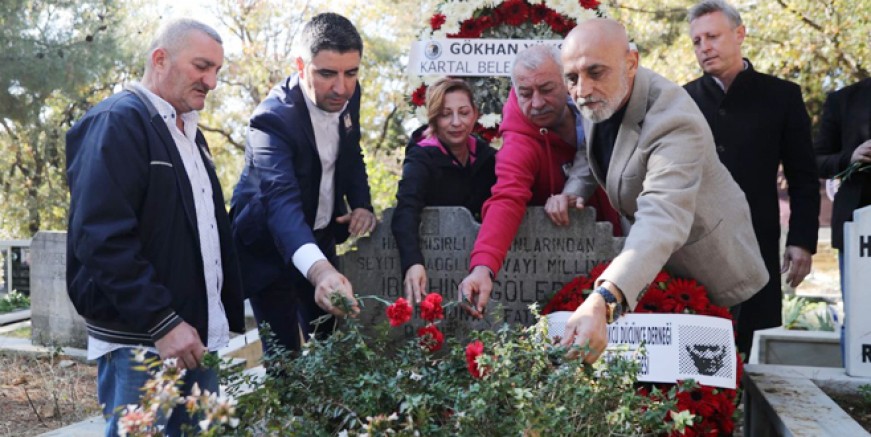 Kartallı Kazım kabri başında anıldı
