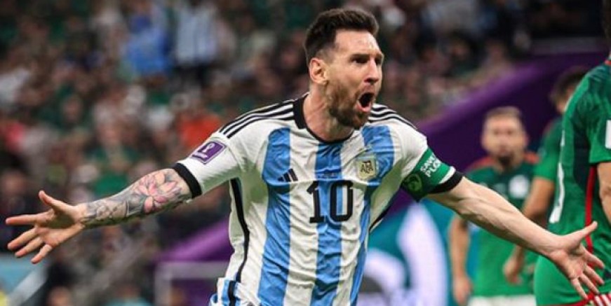 Messi Dünya Kupası'nda tarihe geçti