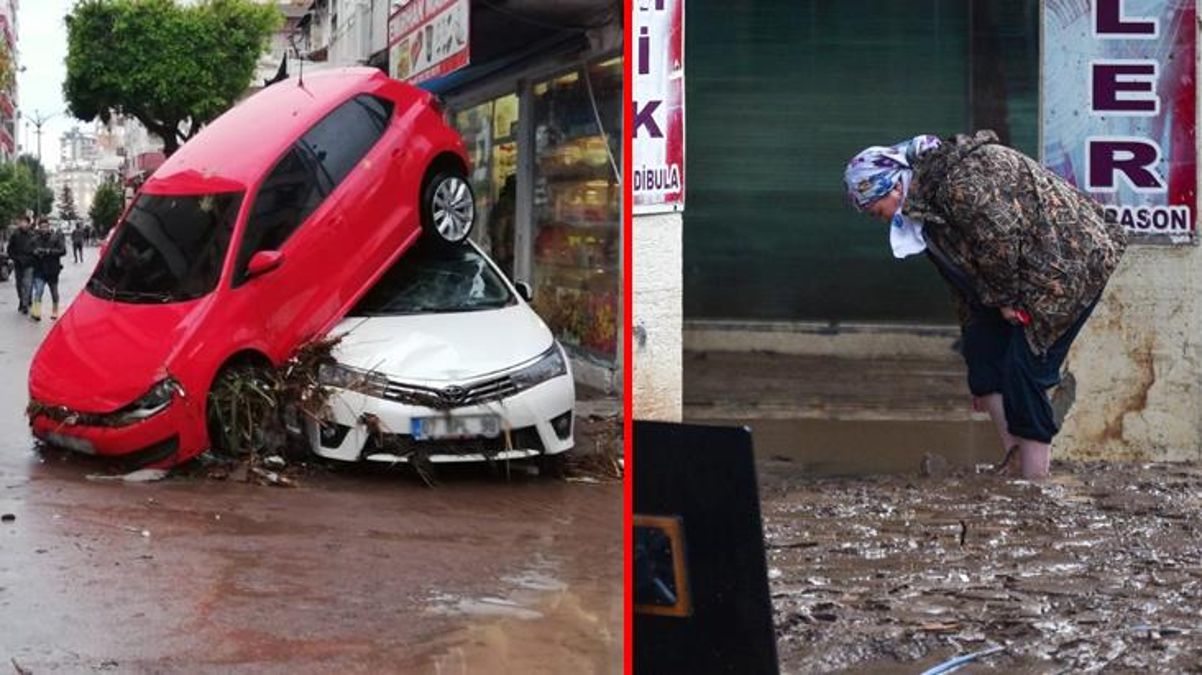 Kumluca'da felaketin boyutu sabah ortaya çıktı